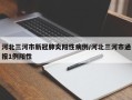 河北三河市新冠肺炎阳性病例/河北三河市通报1例阳性