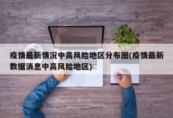 疫情最新情况中高风险地区分布图(疫情最新数据消息中高风险地区)