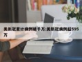 美新冠累计病例破千万:美新冠病例超595万