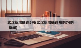 武汉新增确诊5例(武汉新增确诊病例74例 新闻)