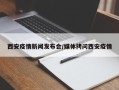 西安疫情新闻发布会/媒体拷问西安疫情