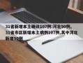 31省新增本土确诊107例:河北90例,31省市区新增本土病例107例,其中河北新增90例