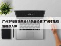广州本轮疫情累计23例感染者:广州本轮疫情确诊人数