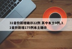 31省份新增确诊22例 其中本土9例,31省份新增175例本土确诊