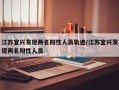 江苏宜兴发现两名阳性人员轨迹/江苏宜兴发现两名阳性人员