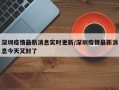 深圳疫情最新消息实时更新/深圳疫情最新消息今天又封了