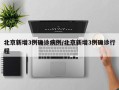 北京新增3例确诊病例/北京新增3例确诊行程