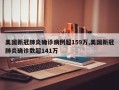 美国新冠肺炎确诊病例超159万,美国新冠肺炎确诊数超141万