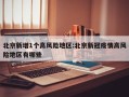 北京新增1个高风险地区:北京新冠疫情高风险地区有哪些