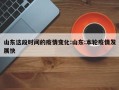 山东这段时间的疫情变化:山东:本轮疫情发展快