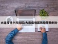 大连疫情中风险区/大连疫情区风险等级划分