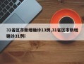 31省区市新增确诊13例,31省区市新增确诊31例i