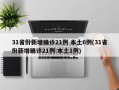 31省份新增确诊21例 本土6例(31省份新增确诊21例:本土1例)