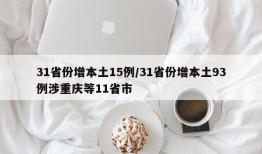 31省份增本土15例/31省份增本土93例涉重庆等11省市