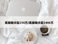 美国确诊超154万/美国确诊超1406万