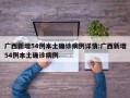广西新增54例本土确诊病例详情:广西新增54例本土确诊病例