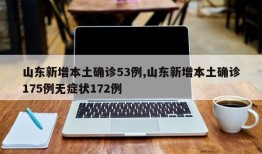 山东新增本土确诊53例,山东新增本土确诊175例无症状172例